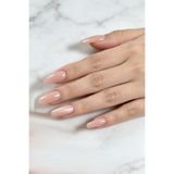Easy Beauty 24 Adet Protez Takma Tırnak Seti Kısa Tırnak Küt Model - Toz Pembe