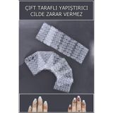 Easy Beauty 240 Adet Medium Beden Çift Taraflı Yapıştırıcı Bant Takma Tırnak Yapıştırıcı Cilde Zarar Vermez