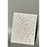Easy Beauty Nail Art Sticker Kendinden Yapışkanlı, Tırnak Süsleme, Tırnak Dövmesi Stikır 1170G