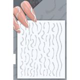 Easy Beauty Nail Art Sticker Kendinden Yapışkanlı, Tırnak Süsleme, Tırnak Dövmesi Stikır 13