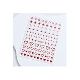 Easy Beauty Nail Art Sticker Kendinden Yapışkanlı, Tırnak Süsleme, Tırnak Dövmesi Stikır 2527