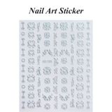 Easy Beauty Nail Art Sticker Kendinden Yapışkanlı, Tırnak Süsleme, Tırnak Dövmesi Stikır 785