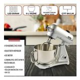 Easy Chef M122 Plus 1000w Stand Mikser Gümüş
