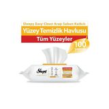 Easy Clean Arap Sabunu Katkılı Yüzey Temizlik Havlusu 100' Lü