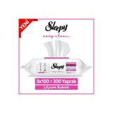 Easy Clean Lilyum Buketi Yüzey Temizlik Havlusu 3X100 (300 Yaprak)