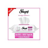 Easy Clean Lilyum Buketi Yüzey Temizlik Havlusu 6X100 (600 Yaprak)