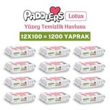 Easy Clean Lotus Çiçeği Kokulu Yüzey Temizlik Havlusu 12x100 (1200 Yaprak)