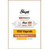 Easy Clean Premium Arap Sabunu Katkılı Yüzey Temizlik Havlusu Mendili 100 Yaprak