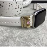 Easy Idea Apple Watch Kordon Aksesuarı Mom Charm Seti Gold