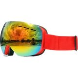 Easy Idea UV400 Korumalı Anti-Sis Çift Katmanlı Snowboard Kayak Gözlüğü Siyah Renkli Dayanıklı Malzeme - Standart