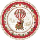 Easy Life Porselen Pasta Tabağı 19 cm - Kırmızı - Yok