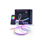 Easy Tedarik Easy Tedarik Rgb Kumandalı Sese Duyarlı Animasyonlu Neon Şerit Hortum Led Usb Ve App Uyumlu 5 Metre