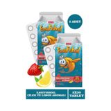 Easyfishoil Çocuk Çilek ve Limon Aromalı Takviye Edici Gıda 2 x 30 Çiğneme Tableti