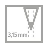 Easygraph - Ergonomik Kurşun Kalem - Sağ El - Pastel Yeşil - Standart