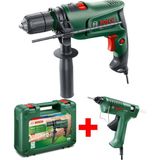 Easyimpact 600 Darbeli Matkap + Pkp 18 Mum Silikon Tabancası Tutkal Tabancası