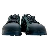 Easyso 44 NUMARA Unisex Çelik Burunlu İş Ayakkabısı Yürüyüş Ayakkabısı Yormaz Terletmez WaterProof Çelik Ara Tabanlı Kadın Erkek Renkli Ayakkabı 4 Mevsim Ayakkabı (Siyah, 44)