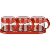 Easyso Lily Baharatlık Set Kırmızı