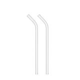Easyso Pipet Set Bükülebilir, Temizleme Fırçalı Çevre Dostu, Tekrar Kullanılabilir, Dayanıklı , Soğuk İçecekler İçin (2)