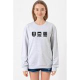 Eat Sleep Anime Grimelanj Kadın 2ip Sweatshirt