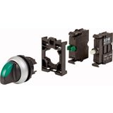 Eaton M22-WRLK-G/K10/24 ,2-KONUM/KONTAK-1A YEŞIL-24V Kalıcı M22 Anahtar