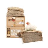 Eaton Pet and Pasture, Premium Serme Tavuk Yuvalama Pedleri, ABD'de Yetiştirilen ve Sürdürülebilir Bir Şekilde Hasat Edilmiş, 13 x 13 (10'lu Paket)