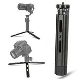 EaxanPic Alüminyum Mini Tripod, Zhiyun Smooth Q/4, Crane Plus/2, Weebill s, Ronin S/SC/RS2/RSC2, Osmo Mobile, Gimbal Sap Kavrama Sabitleyici Tripod için Masaüstü Masa Üstü Tripod
