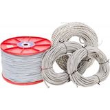 EBA 6 Mm 20 Metre Lastikli Ipek Halat Gerdirme Ipi Branda Germe Lastiği - 1 - Beyaz