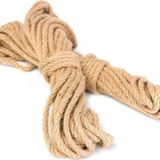 Eba Jüt Halat Dekor ipi 6 Mm 75 Metre ip Halat ip Hasır ip Jüt Kendir ip