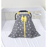 Ebabynest Big Star Serisi Gri Sarı Puset Örtüsü - 0 - 13 kg - Renkli