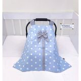 Ebabynest Big Star Serisi Mavi Gri Puset Örtüsü - 0 - 13 kg - Renkli