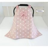 Ebabynest Big Star Serisi Pudra Beyaz Puset Örtüsü - 0 - 13 kg - Renkli