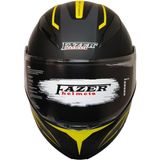 Ebakbak Motosiklet Çene Açılır Kask Ece 22.06 Sertifika Güneş Vizörü Motor Kaskı Duncan Yellow - Gri