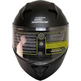 Ebakbak Motosiklet Çene Açılır Kask Güneş Vizörlü Ece 22.06 Sertifikalı New Motor Kaskı V2 Mat Black - Siyah