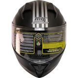 Ebakbak Motosiklet Çene Açılır Kask Güneş Vizörlü Ece 22.06 Sertifikalı New Motor Kaskı V2 WX20 Grey - 2XL - Çok Renkli