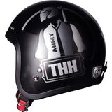 Ebakbak Motosiklet Chopper Cruiser Kask Terekli Yarım Açık Motor Kaskı Army M-L - Çok Renkli