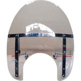 ebakbak Motosiklet Chopper Ön Siperlik Camı Avrupa Model 4mm Kalınlık Chopper Model Uyumlu Motor Ön Camı