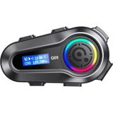 Ebakbak Motosiklet Intercom Üniversal Tüm Kasklara Uygun Işıklı Mod Motor 5.3 Bluetooth - Standart - Çok Renkli