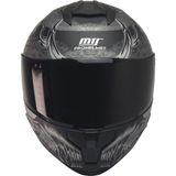 Ebakbak Motosiklet Kaskı Full Face Double Güneş Vizörlü Ece 22.06R Motor Kask Goldy Gri - Çok Renkli