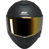 Ebakbak Motosiklet Kaskı Full Face Double Güneş Vizörlü Ece 22.06R Motor Kask Mat Siyah
