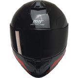 Ebakbak Motosiklet Kaskı Full Face Double Güneş Vizörlü Ece 22.06R Motor Kask Rossa - XL - Çok Renkli