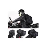 ebakbak Motosiklet Lüx Sırt Çantası,arka Ve Yan Çanta Olma Özellikli Waterproof Motor Touring Çanta 20 Litre