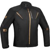 Ebakbak Motosiklet Montu Yazlık Full Korumalı File Kumaş Black Gold Mont - 4XL