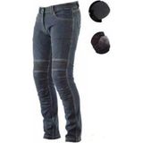 Ebakbak Motosiklet Pantolonu Likralı Esnek Kumaş Korumalı Kevlar Kot Motor Pantolon Blue Jean - XL