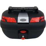 Ebakbak Motosiklet SL-45 Arka Çanta Üst Bagaj ve Sırt Dayamalı 45 lt Topcase Siyah - Çok Renkli - Standart