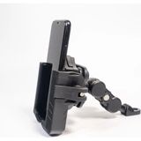 Ebakbak Motosiklet Telefon Tutucu Ayna Bağlantılı Anti Shock 4 Yastıklı Motor Telefon Tutucu - Standart - Çok Renkli