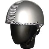 Ebakbak Motosiklet ve Bisiklet Yarım Chopper Model Kask Abs Matreıal Kask Grey - Çok Renkli