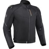 Ebakbak Motosiklet Yazlık Mont Tam Fileli Çelik Omuz Korumalı Mesh Motorcu Montu Siyah - 2XL