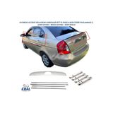 EBAL OTO AKSESUAR HYUNDAİ ACCENT ERA 3'LÜ KROM SET (Kapı kolu+Cam Çıtası+Bagaj Çıtası)2006 Ve Üzeri Paslanmaz Çelik