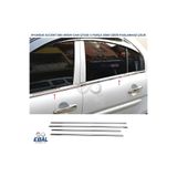 EBAL OTO AKSESUAR Hyundai Accent Era Krom Cam Çıtası 4 Parça 2006 Üzeri Paslanmaz Çelik