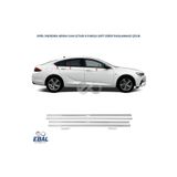 EBAL OTO AKSESUAR Opel Insignia Krom Alt Cam Çıtası 6 Parça 2017 Ve Üzeri Paslanmaz Çelik